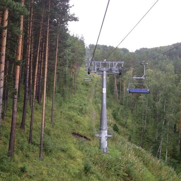 Бобровый Лог Красноярск канатно кресельная дорога