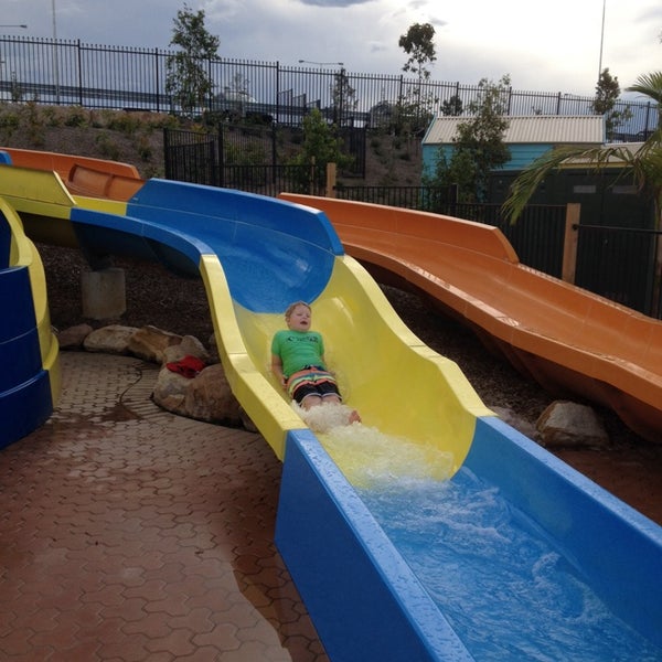 Photo taken at Raging Waters Sydney by Shane R. on 3/22/2014