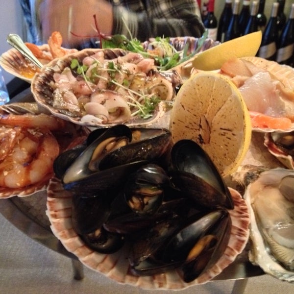 Try the the great seafood sampler tray, everything from frog legs to oysters ;)