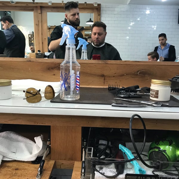 Photo taken at Made Man Barbershop by Seth F. on 1/20/2018
