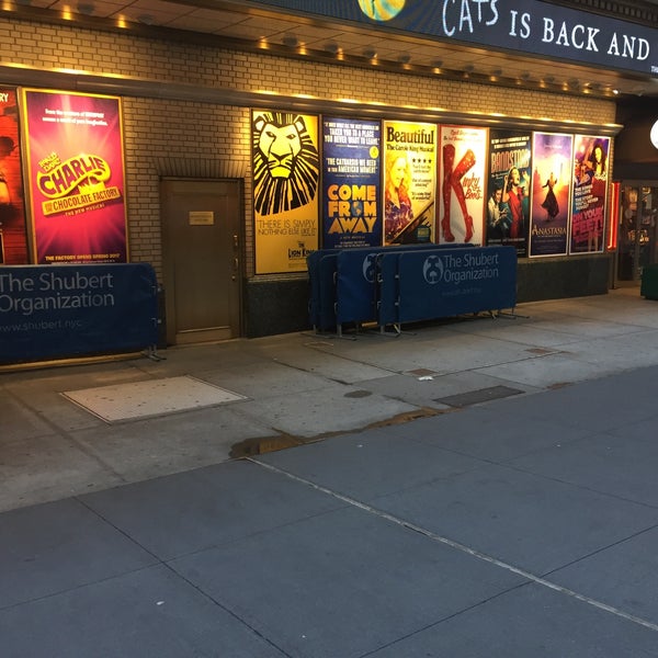 Photo taken at Shubert Alley by Seth F. on 4/16/2017