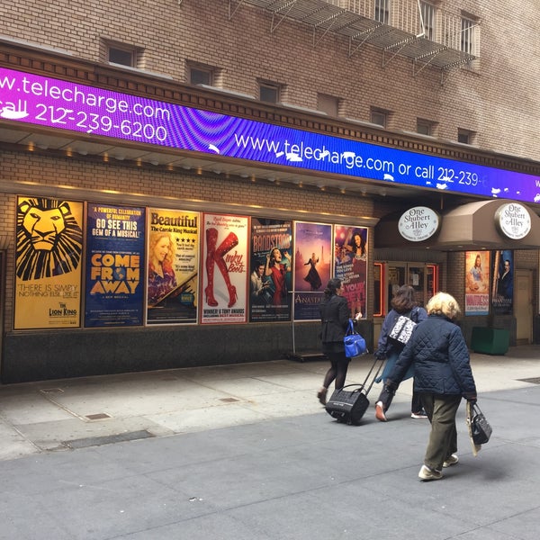 Photo taken at Shubert Alley by Seth F. on 2/25/2017