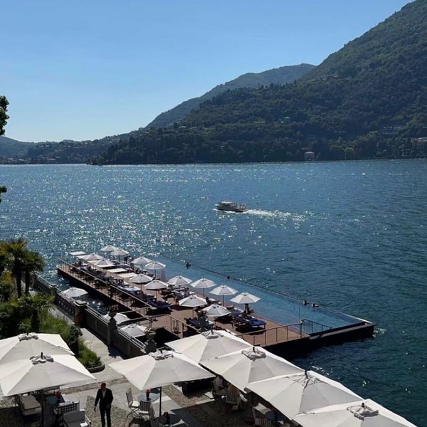 Photo taken at Mandarin Oriental Lago di Como by Meme D. on 6/26/2023