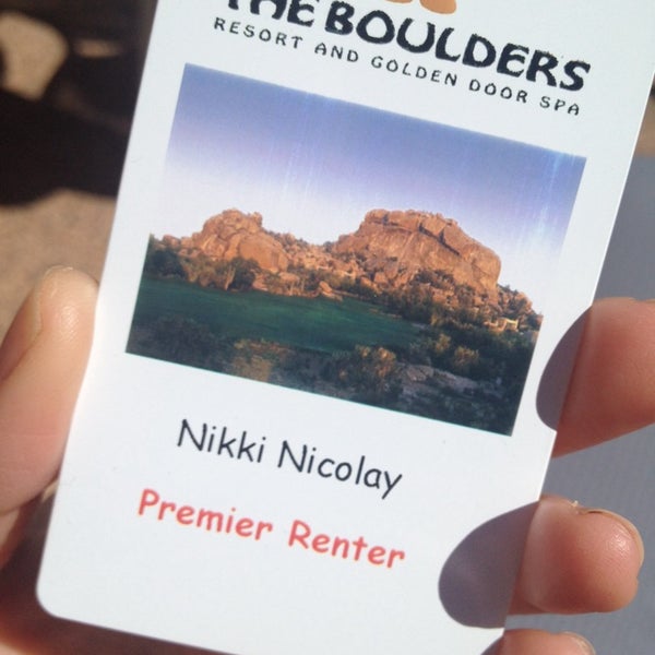 Photo taken at Boulders Golf Club by Nicole N. on 4/3/2014