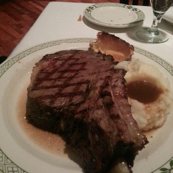 Great Steaks! Enjoyed all of it. With slice of chocolate cake.