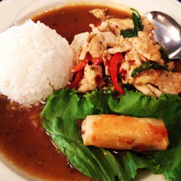Photo taken at Tanad Thai Cuisine by Lori W. on 9/24/2013