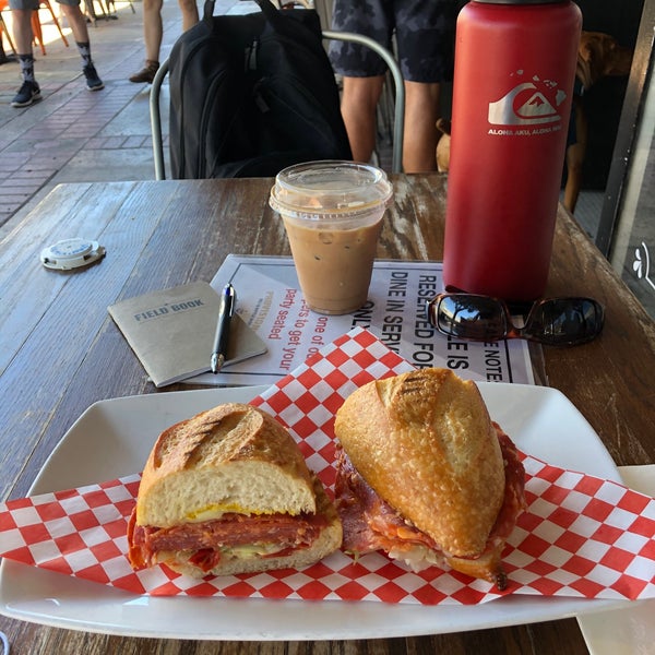 Great deli sandwiches and flat brown iced coffee!