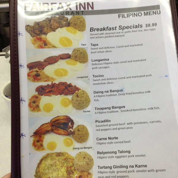 รูปภาพถ่ายที่ Fairfax Inn Restaurant โดย Aaron F. เมื่อ 2/16/2013