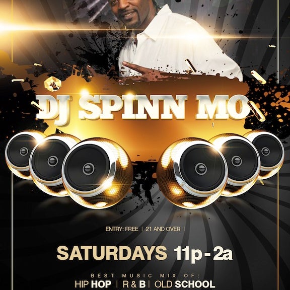 DJ SpinMo plays Saturday nights from 11pm till 2am - come check him out!
