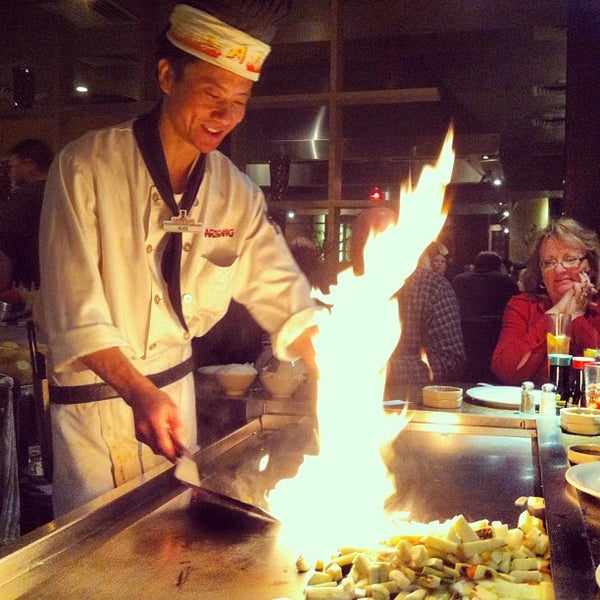 Photo taken at Arirang Hibachi Steakhouse &amp; Sushi Bar by Jersey Jay on 1/19/2013