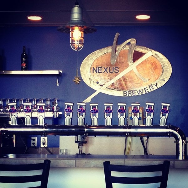 Photo taken at Nexus Brewery by Carlos G. on 4/22/2013
