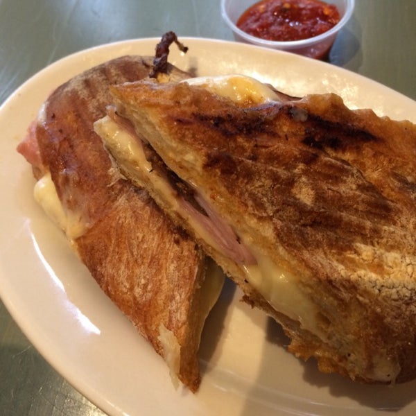 The Black Forest Ham panini is delicious.
