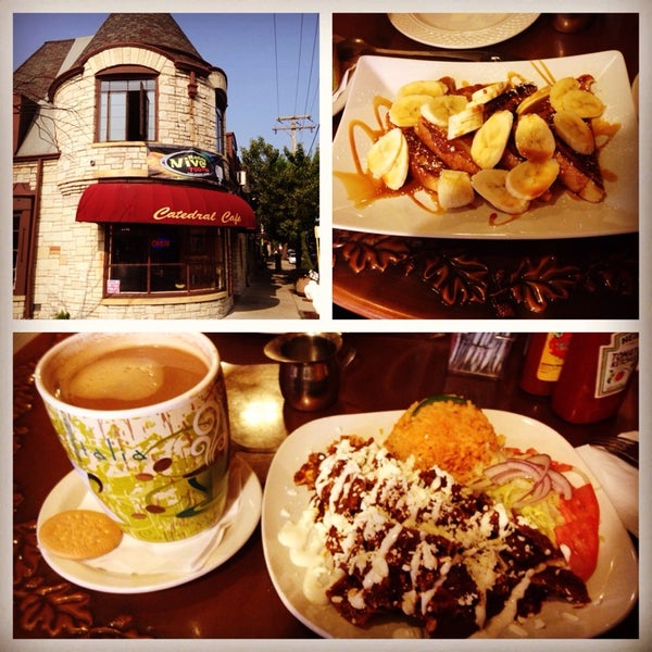 Photo taken at La Catedral Cafe &amp; Restaurant by Jaime C. on 7/31/2014