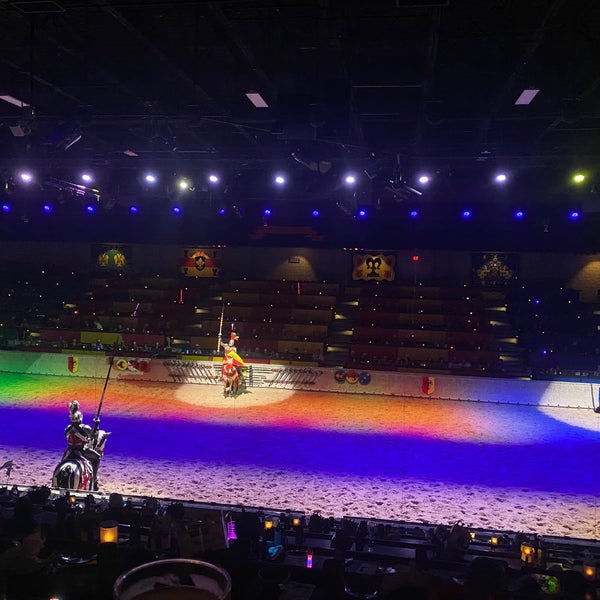 Photo taken at Medieval Times Dinner &amp; Tournament by Mark K. on 7/29/2023