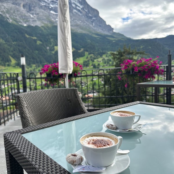 Das Foto wurde bei Belvedere Swiss Quality Hotel Grindelwald von Najla am 8/8/2023 aufgenommen