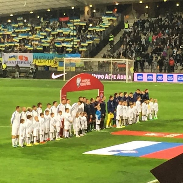 Photo taken at Stadion Ljudski Vrt by Vrti V. on 11/17/2015