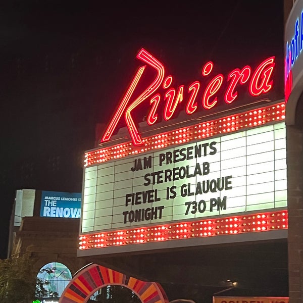 Photo taken at Riviera Theatre by David S. on 9/30/2022