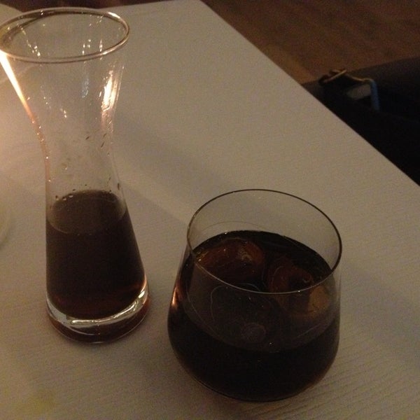 They serve The Real Thing in a carafe!