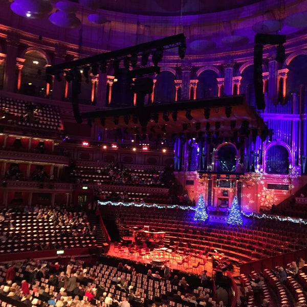 Photo taken at Royal Albert Hall by Hugo S. on 12/16/2014