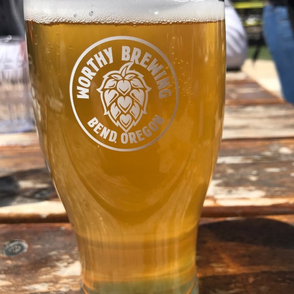 Photo taken at Worthy Brewing Company by Jeff T. on 5/3/2019