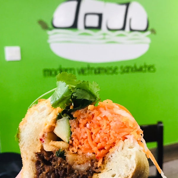 Best bulgogi banh mi I’ve had! Next time will definitely add the egg! Super juicy, flavorful meat melts in your mouth as the delicious pickled, crunchy veggies are the perfect complement. Yum!