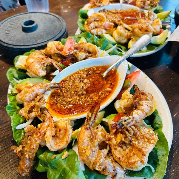 The Shrimp Al Mojo De Ajo…large Mazatlan shrimp sautéed in Avila's special garlic butter sauce are ridiculously delicious!!!