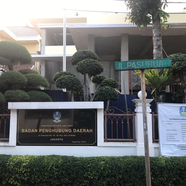 Badan Penghubung Daerah Provinsi Jawa Timur - Menteng - Jl. Pasuruan No ...