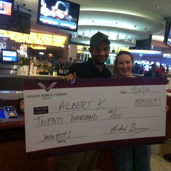 Albert K won a $20,000 jackpot last night!