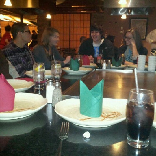 Photo taken at Hiro Japanese Steak House And Sushi Bar by Shannon M. on 1/15/2012