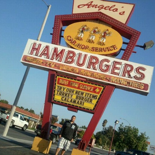 Photo taken at Angelo&#39;s Hamburgers by Felicity K. on 7/29/2011