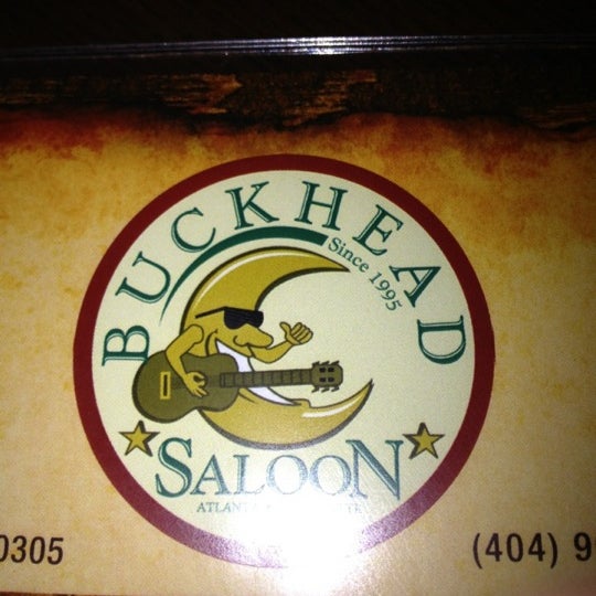รูปภาพถ่ายที่ Buckhead Saloon โดย Sarah P. เมื่อ 9/1/2012
