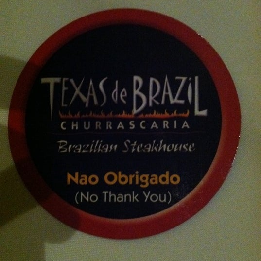 Photo taken at Texas de Brazil - Fort Lauderdale by Tierney B. on 8/27/2011