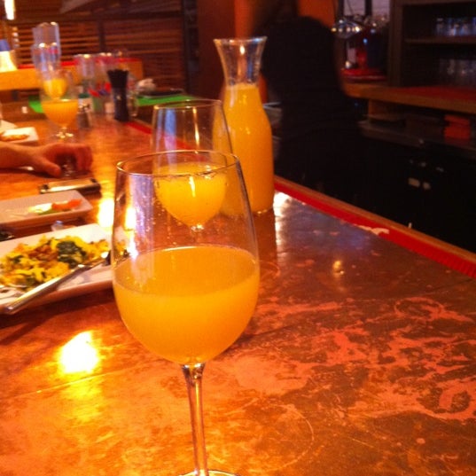 Bottomless mimosas and great food. One of best brunches in dupont
