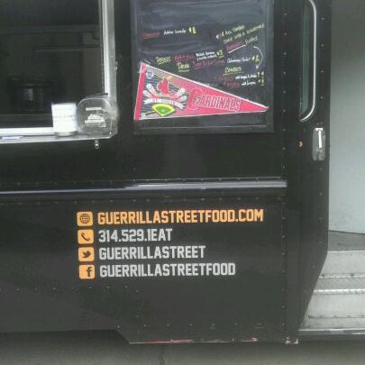 Photo taken at Guerrilla Street Food by Mathew K. on 5/3/2012