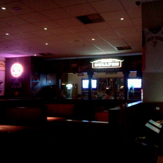 Photo taken at Jack&#39;s Bullpen Steakhouse by Livs C. on 7/11/2012