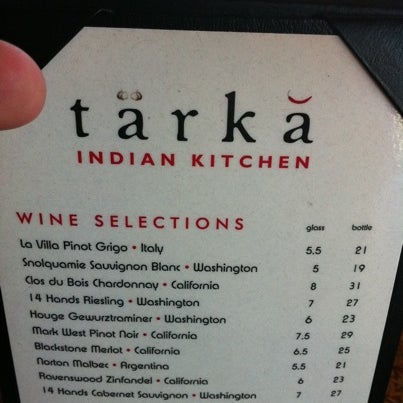 Photo taken at Tarka Indian Kitchen by Charity W. on 12/26/2010