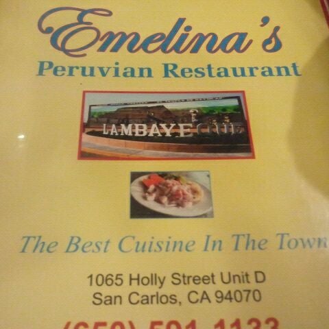 Das Foto wurde bei Emelina&#39;s Peruvian Restaurant von Nathan E. am 11/6/2011 aufgenommen