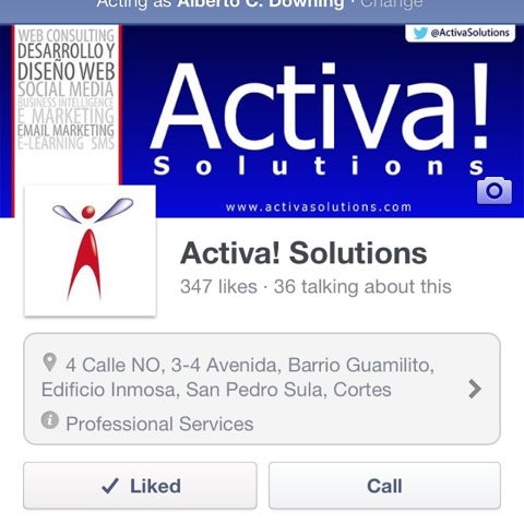 Photo taken at Activa! Solutions by Alberto C. D. on 8/23/2012