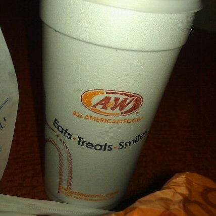 Photo taken at A&amp;W Restaurant by Irene (Rena) C. on 1/29/2012