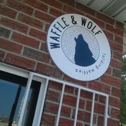 Photo taken at Waffle &amp; Wolf by Brooklyn365 on 8/19/2011