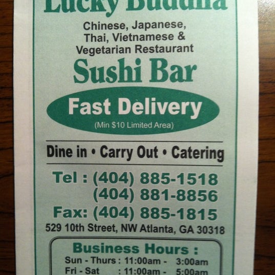 Order from the Lucky Buddha. The lo mein was awesome!