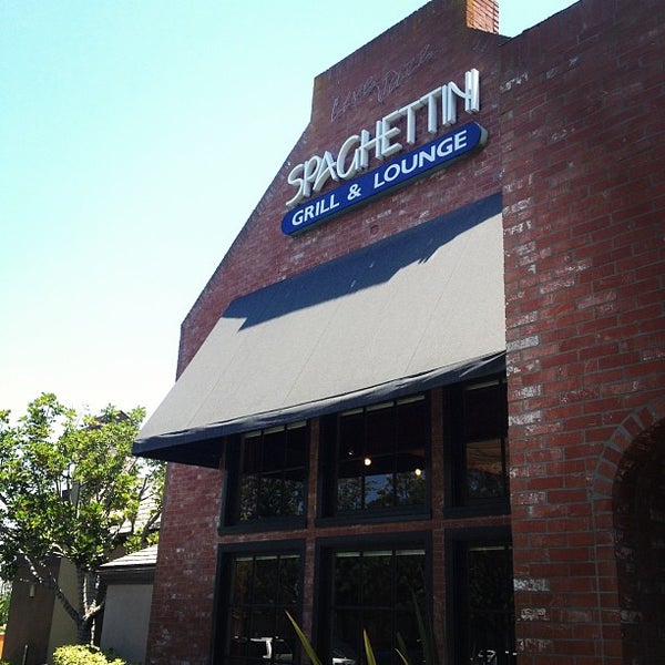 Photo taken at Spaghettini Fine Dining &amp; Entertainment by Gus-Daisy T. on 7/17/2012