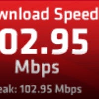 Try out our Internet speeds, clocked it at 102.95 mb/s!