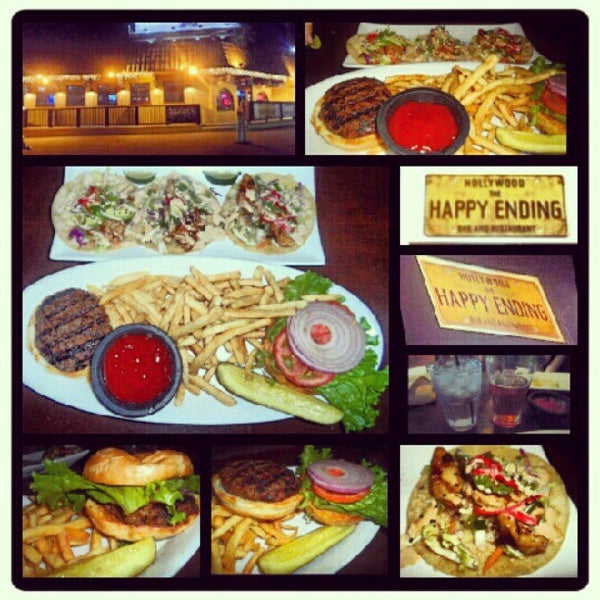 Снимок сделан в The Happy Ending Bar &amp; Restaurant пользователем D.J. P. 8/19/2012
