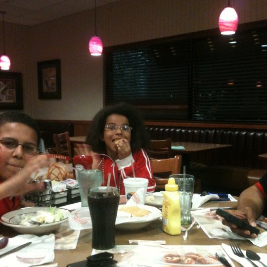 Photo taken at Denny&#39;s by Angela D. on 4/1/2012
