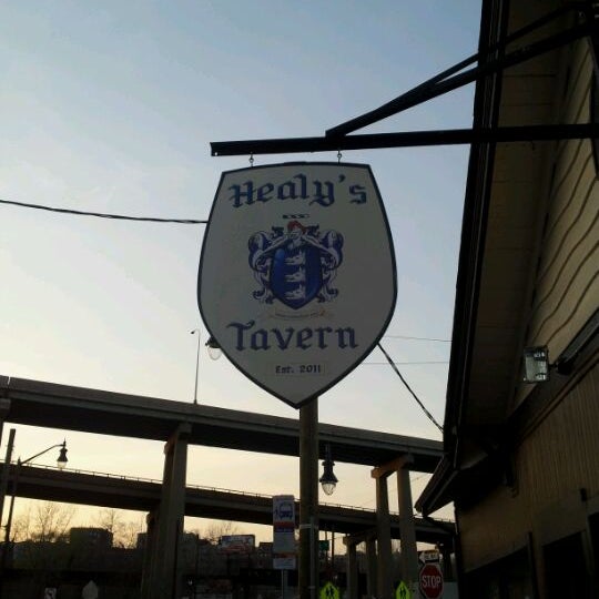 Photo taken at Healy&#39;s Tavern by Angelina G. on 3/17/2012