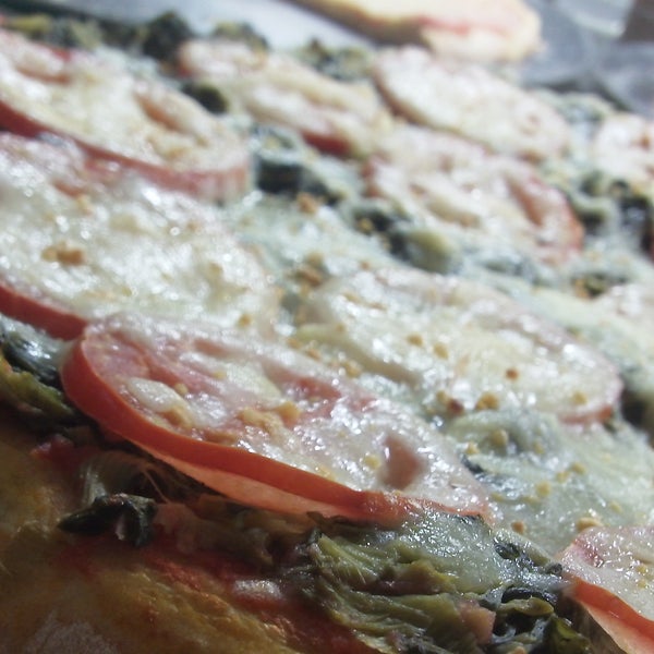 Pizza de Escarola na Vitrine da Pizza!