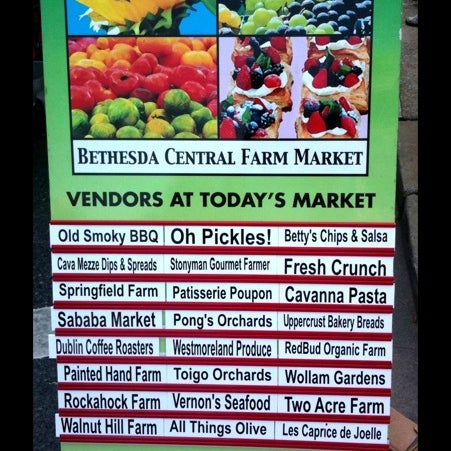8/21/2011にLarryがBethesda Central Farm Marketで撮った写真