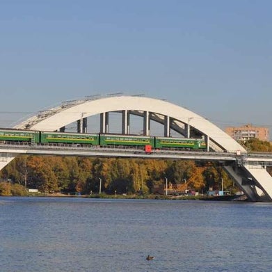 Жд мост в химках