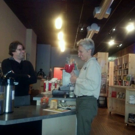 Photo taken at Ad Astra Books &amp; Coffee House by WenDee L. on 4/11/2012